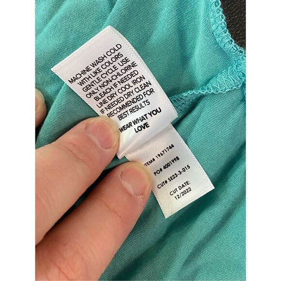 Torrid Super Soft Knit Cardigan Aqua Green Size 3X NWT - Picture 13 of 13